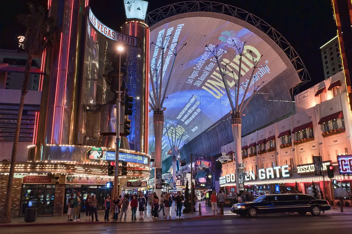 The Fremont Street Experience canopy
