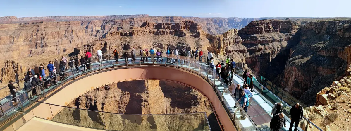 The Skywalk at Grand Canyon West