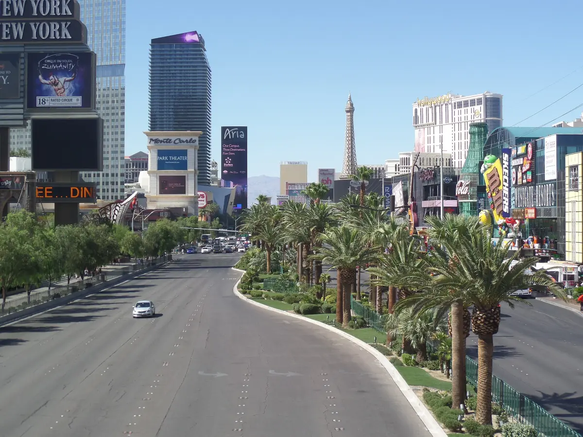Las Vegas Boulevard by day