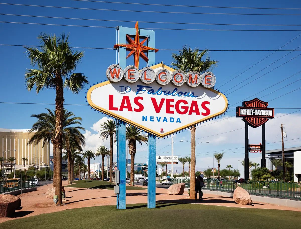 The Welcome to Fabulous Las Vegas sign